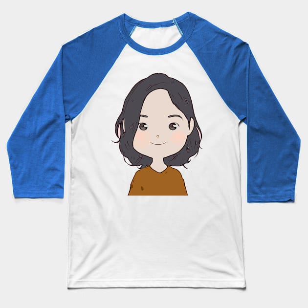 Kawai chibi Baseball T-Shirt by Birdbox